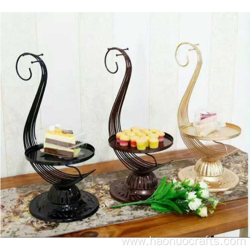 wrought iron decoration buffet restaurant display tray rack